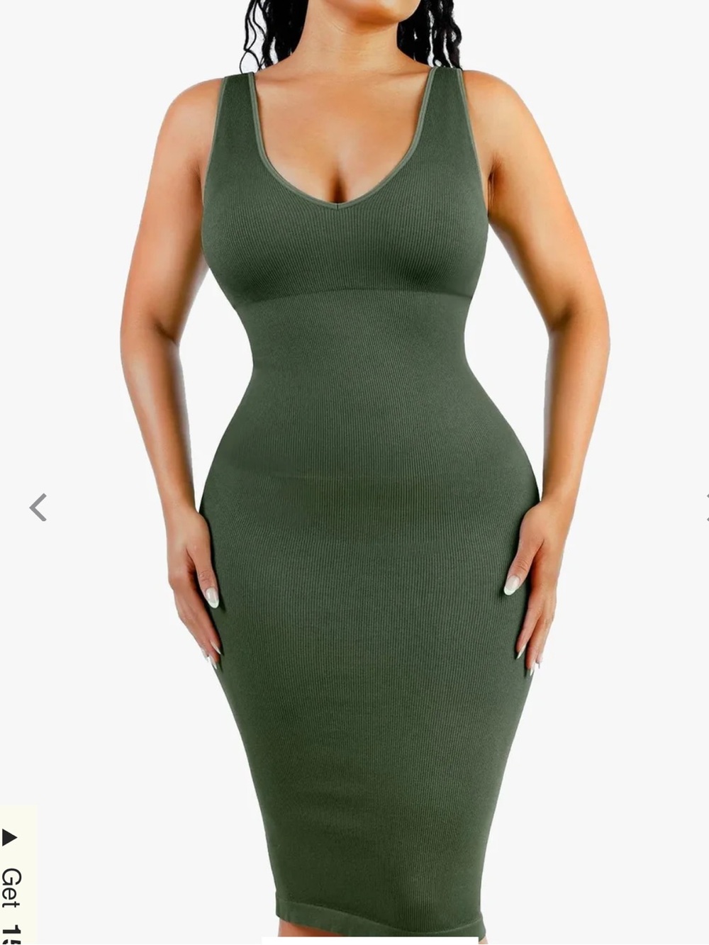 Popilush Shapewear Seamless Sleeveless Slimming Dress Set NWT XS/S